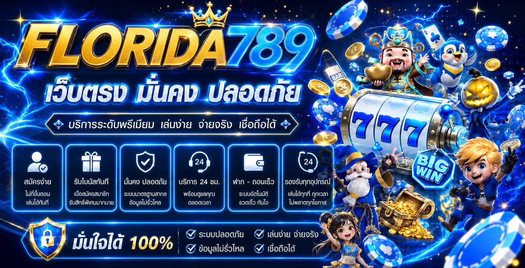 แบนเนอร์ FLORIDA789 ทางเข้าและเกมออนไลน์