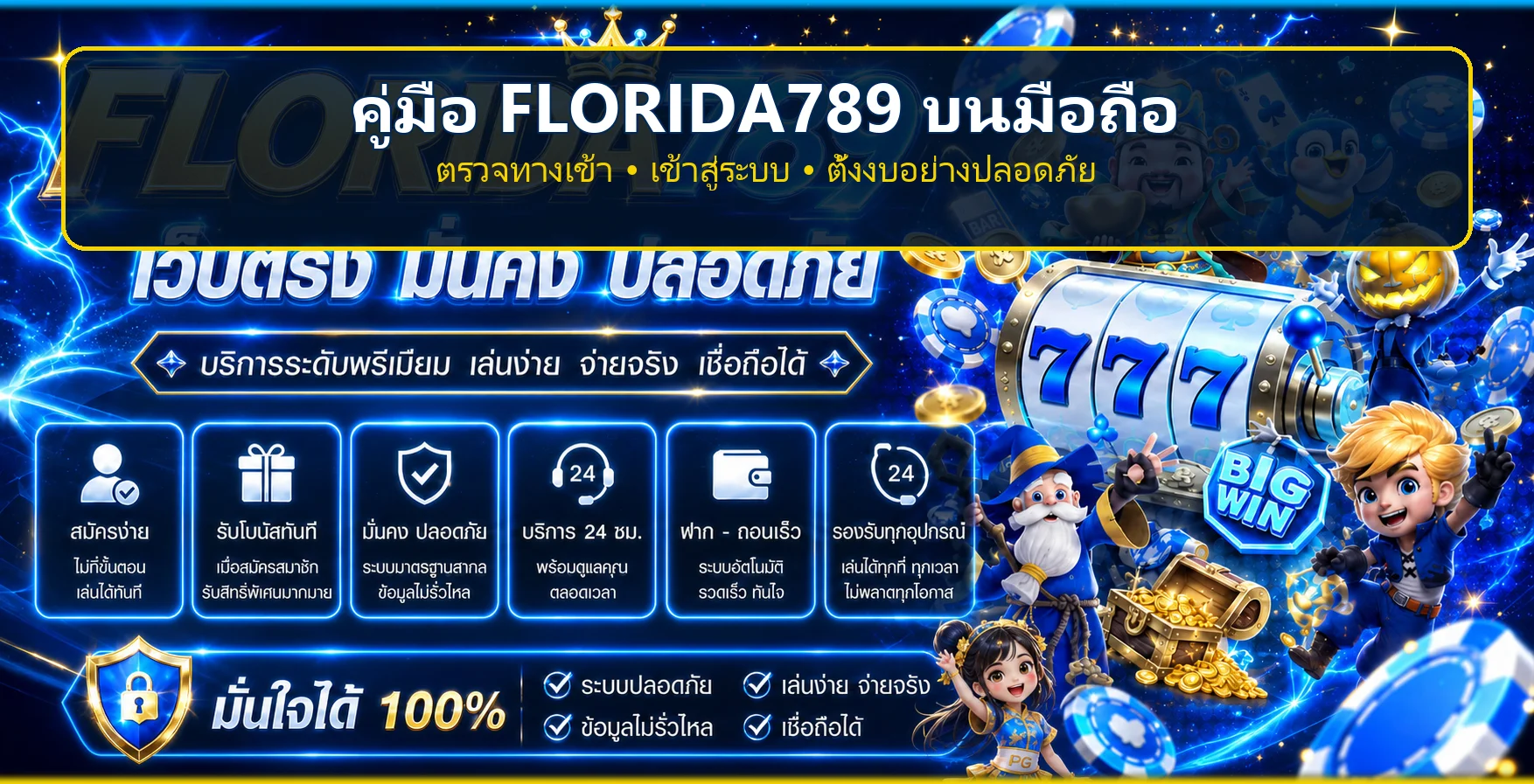 FLORIDA789 ทางเข้า มือถือ | คู่มือล็อกอินปลอดภัย